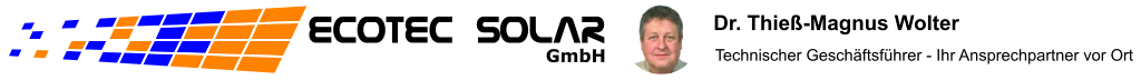 EcoTec Solar GmbH Logo